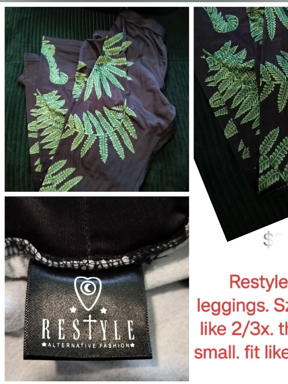 Restyle Fern Leggings